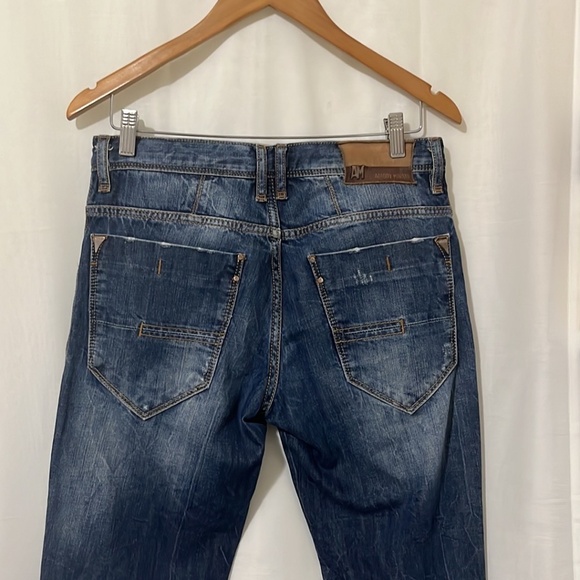 Antony Morato Straight Leg Denim Jeans - Picture 5 of 6